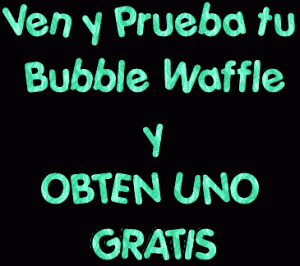 Obten un Bubble Waffle Gratis menciona a Emprendedores Venezolanos en España